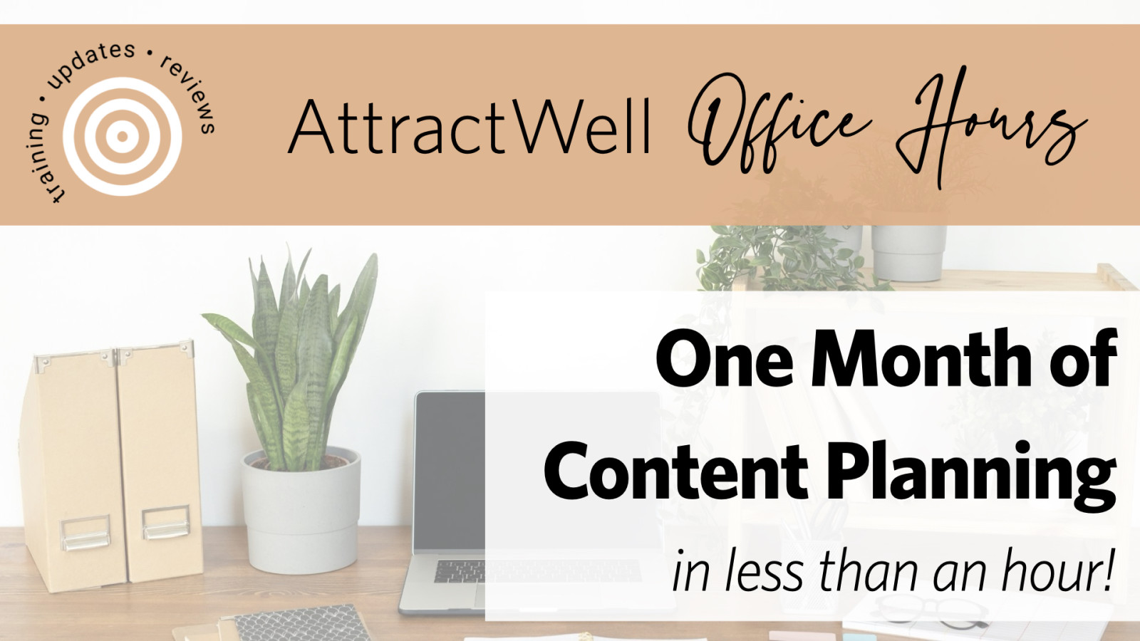 How to Plan One Month of Content in Under an Hour