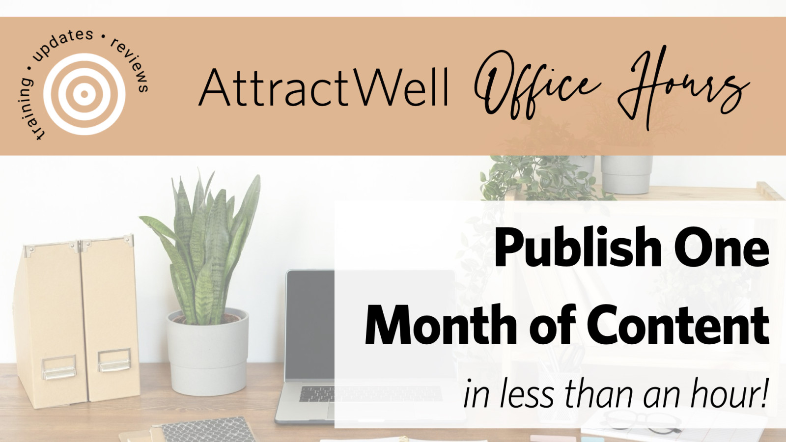 How to Publish One Month of Content in Under an Hour