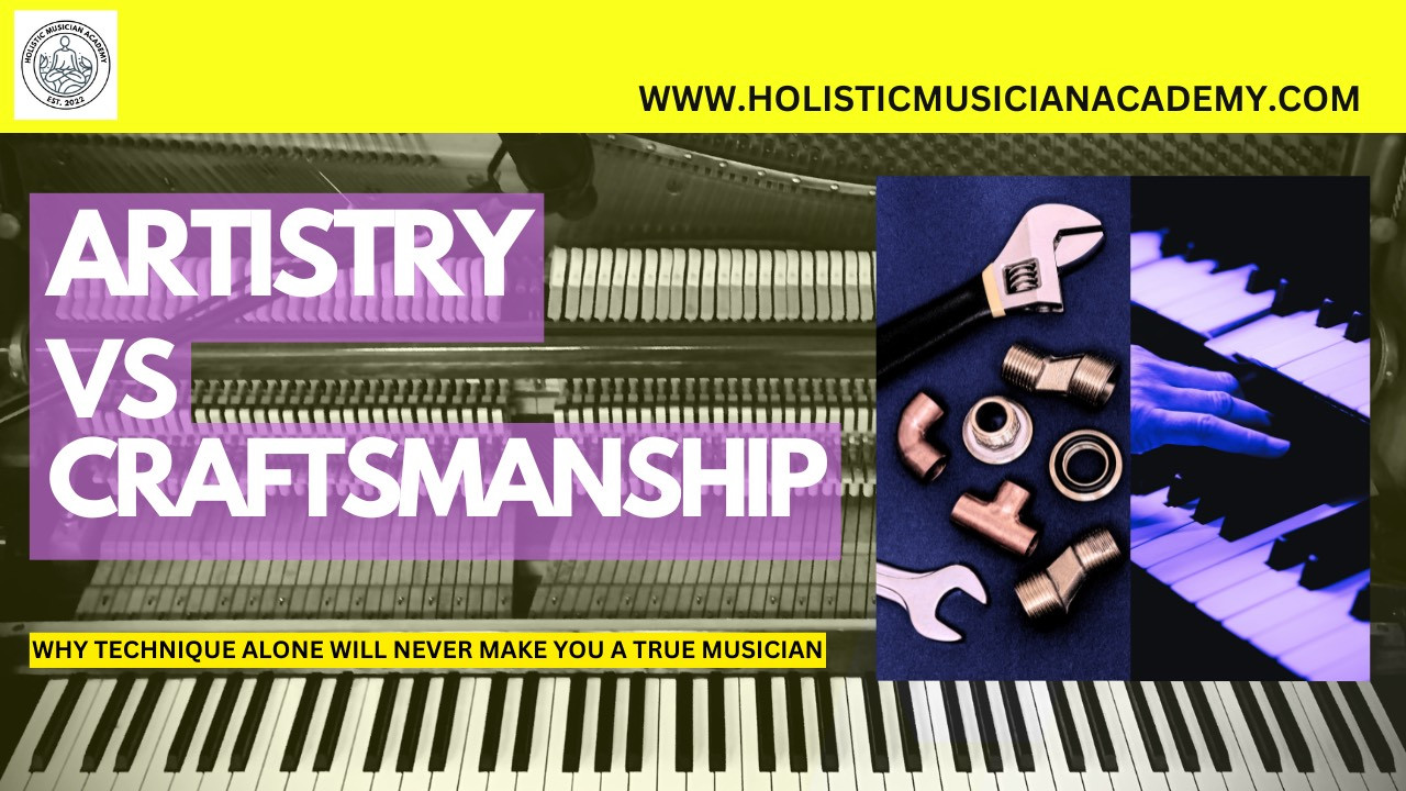 Artistry vs. Craftsmanship: Why Technique Alone Will Never Make You a True Musician