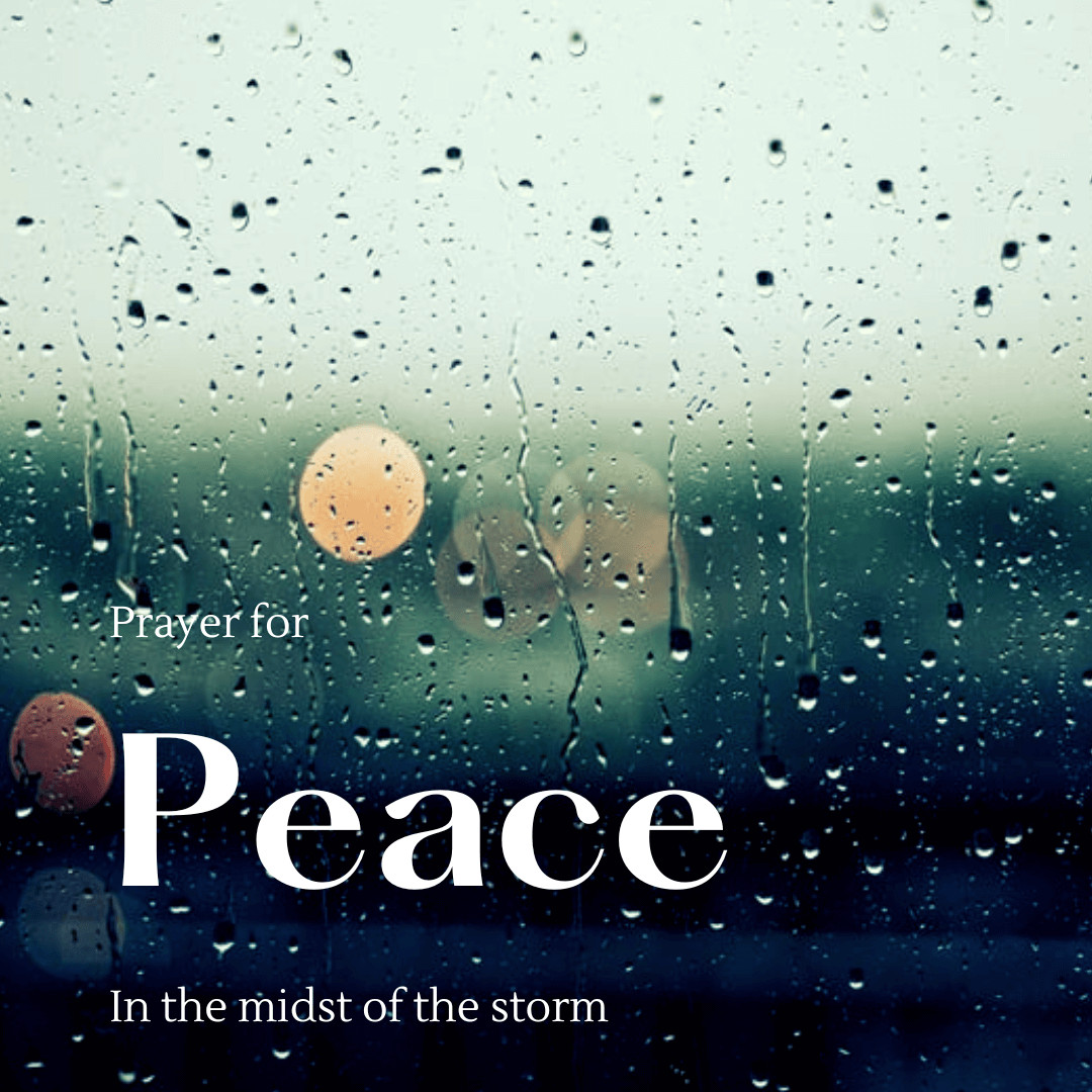 Prayer for Peace in the Storm