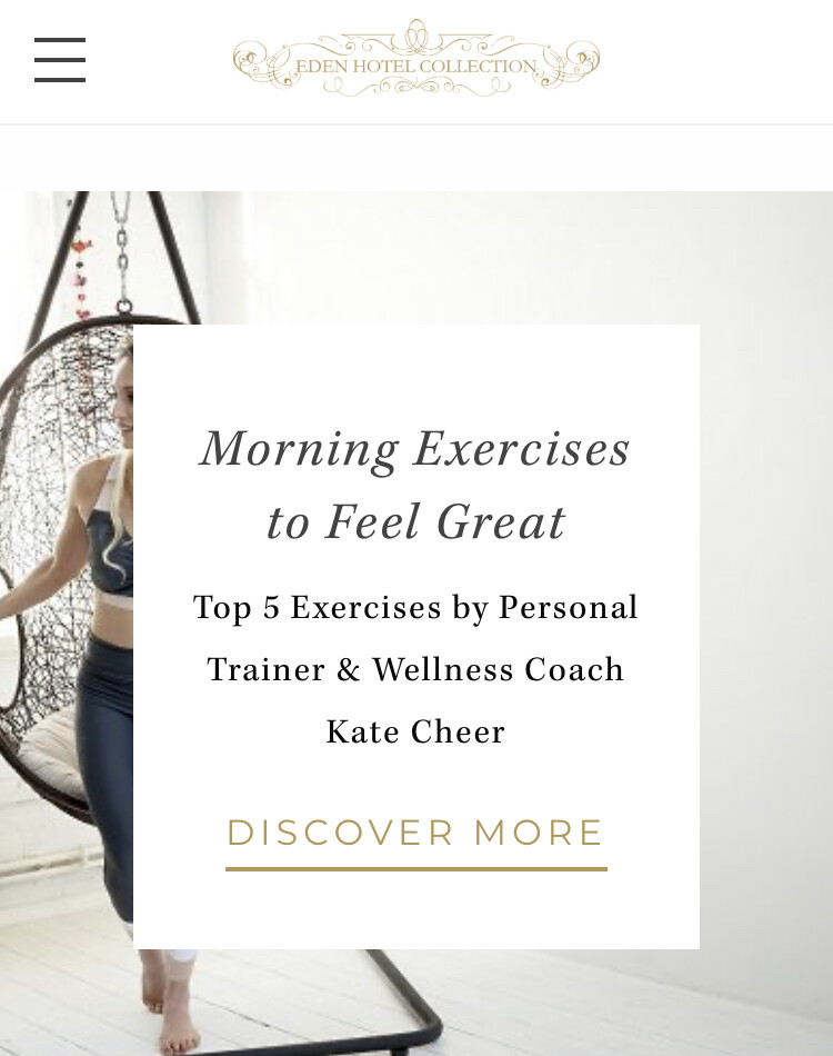 Morning Exercises to Feel Great