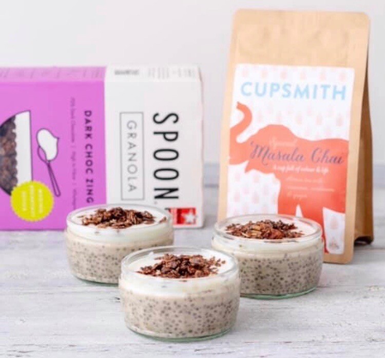 A 'Spoon' Full of Kate's Chai Choc Chia Pudding