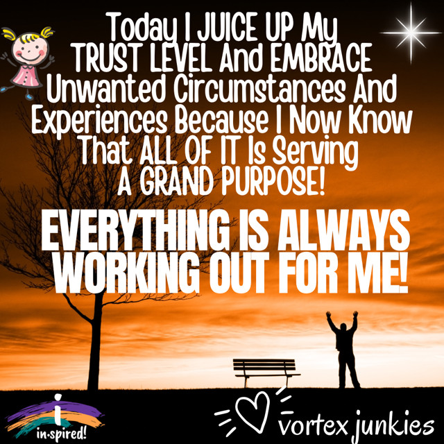 COFFEE WITH SOURCE 4/14/23 ☕️✨💜JUICE UP YOUR TRUST LEVEL AND EMBRACE UNWANTED!