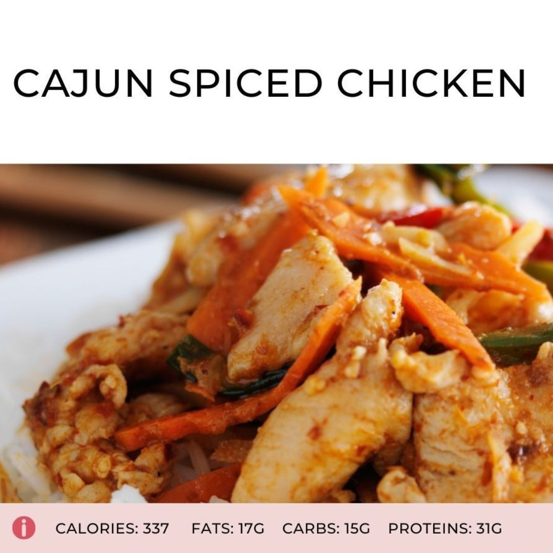 The Cajun Chicken Chronicles: A Dance of Flavor and Wellness
