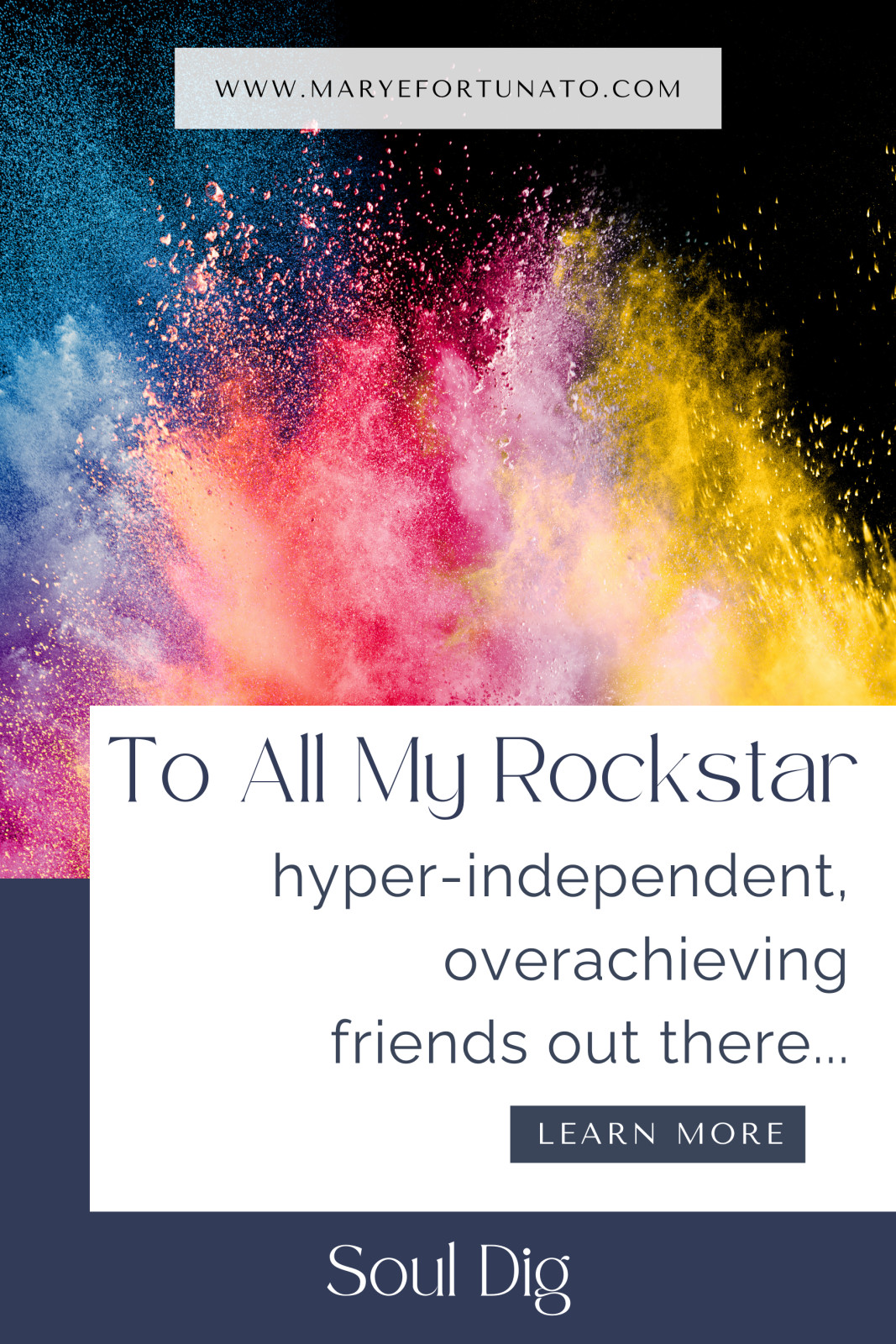 To all my rockstar, hyper-independent, overachieving friends out there...