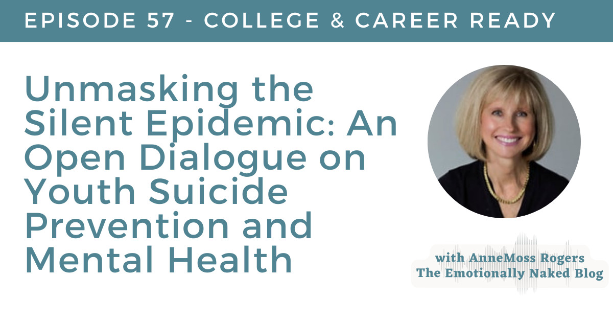 Don't miss our heartfelt conversation with AnneMoss Rogers on youth suicide prevention.