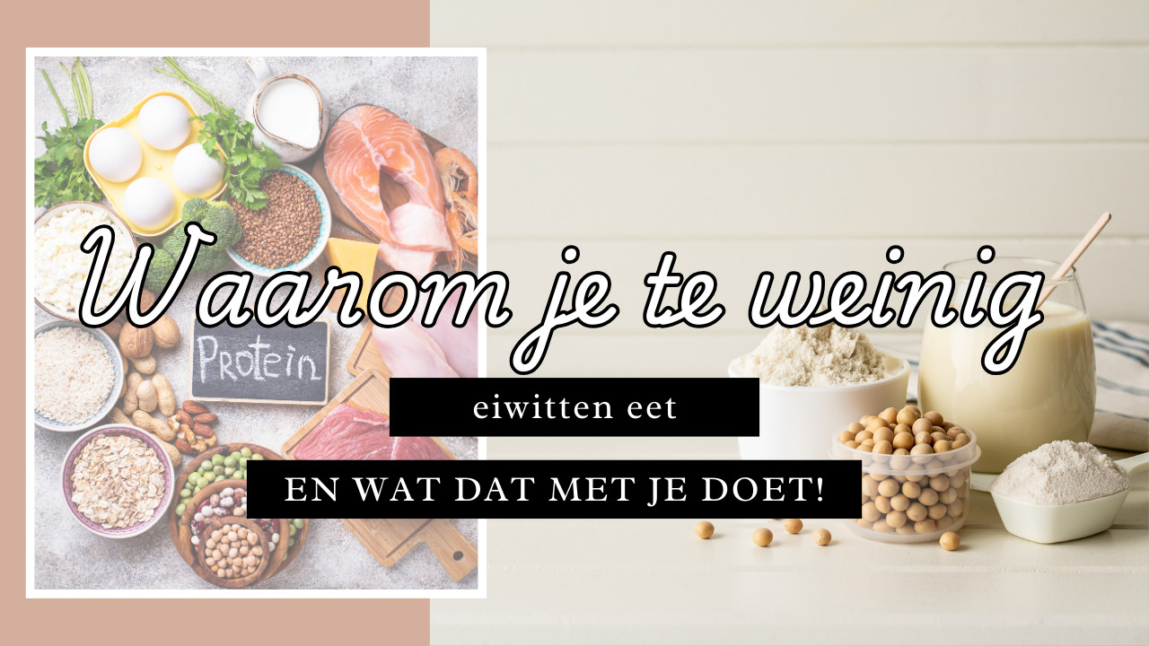 🚀 Waarom Je Te Weinig Eiwitten Eet (En Wat Dat Met Je Doet!)