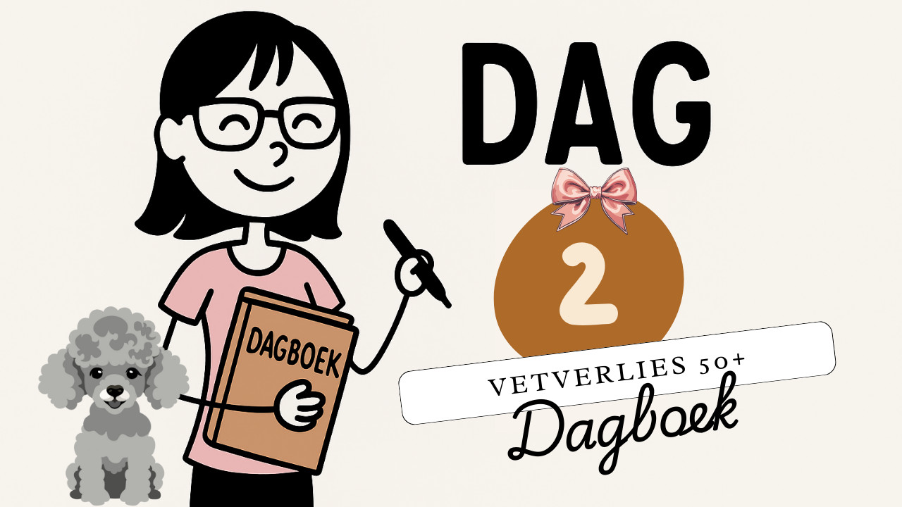 Vetverlies 50+ Dagboek - Dag 2 : Motivatie