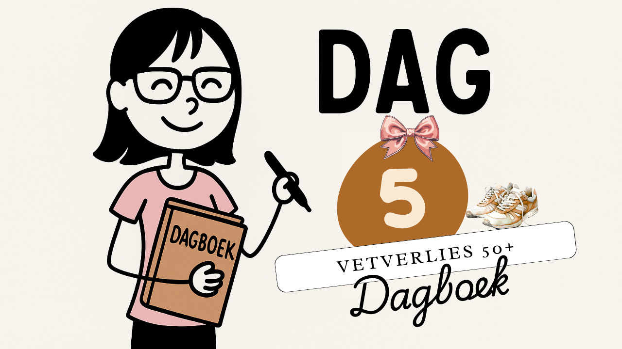 Vetverlies 50+ - Dagboek dag 5 : Train slimmer