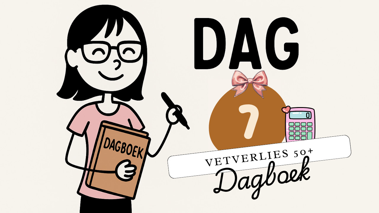 Vetverlies 50+ - Dagboek dag 7 : Reflectie week 1