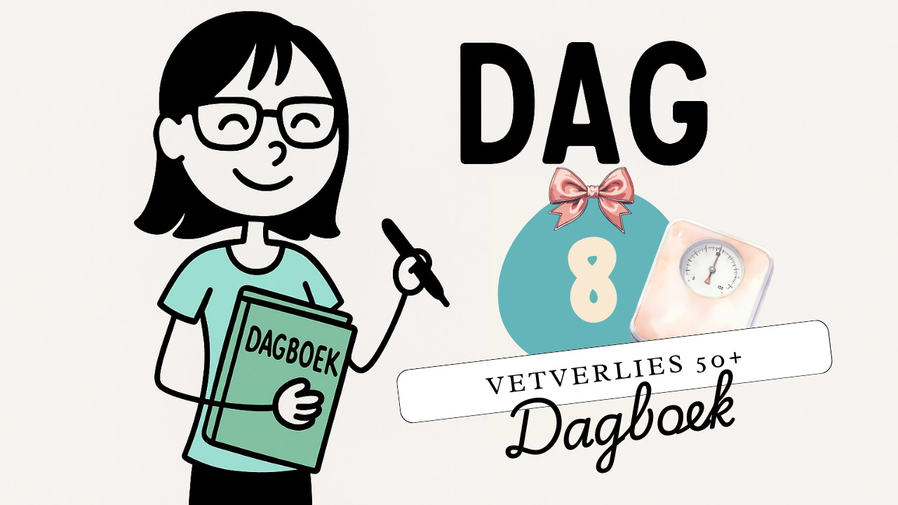 Vetverlies 50+ - Dagboek dag 8 : Resultaten week 1