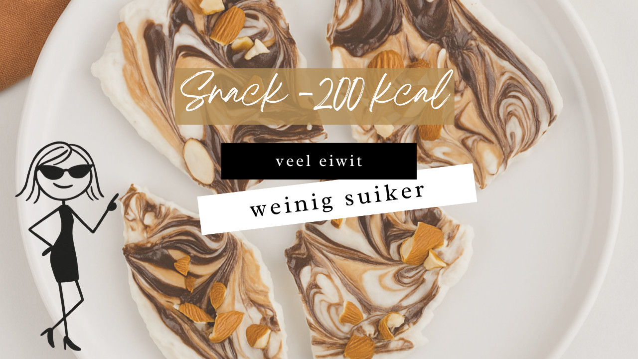 Gezonde Snack met veel Eiwitten en weinig Suiker