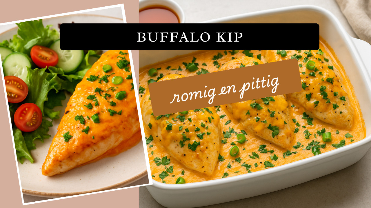 🔥 Creamy Buffalo Chicken Bake: Eiwitbom met Pittige Flair (klaar in 30 min!)