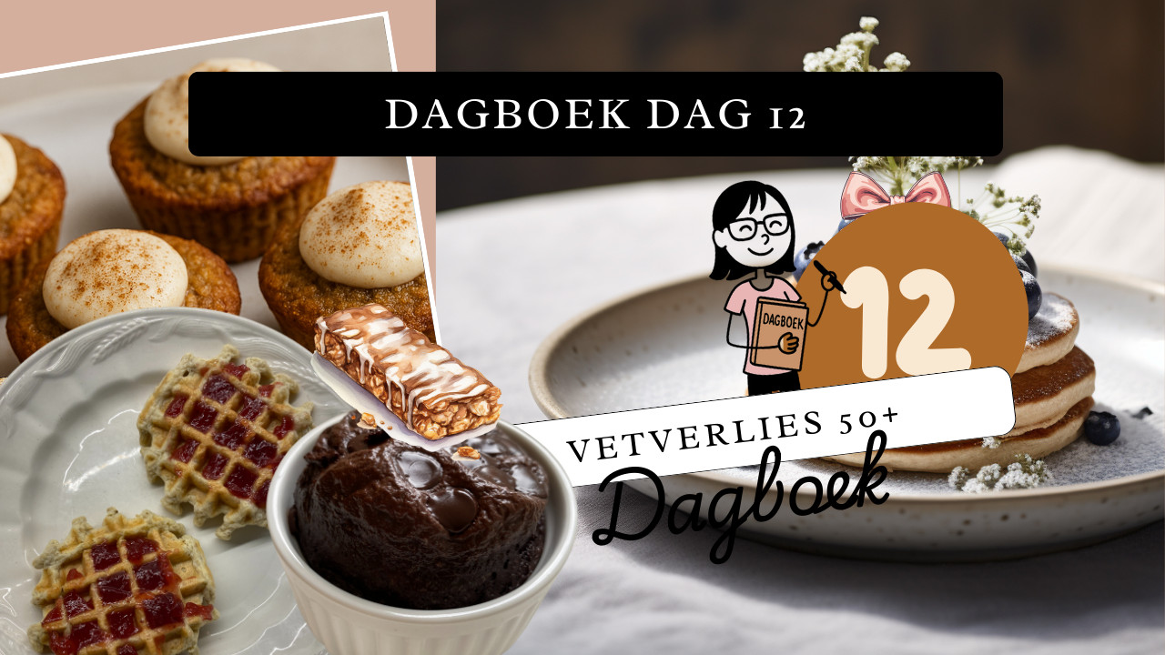 Vetverlies 50+ Dagboek - dag 12 : Zoete Snacks onder de 200 kcal