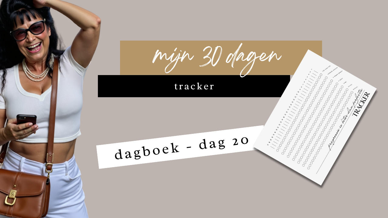 Vetverlies 50+ Dagboek - dag 21 : sticker motivatie + Resultaten week 3