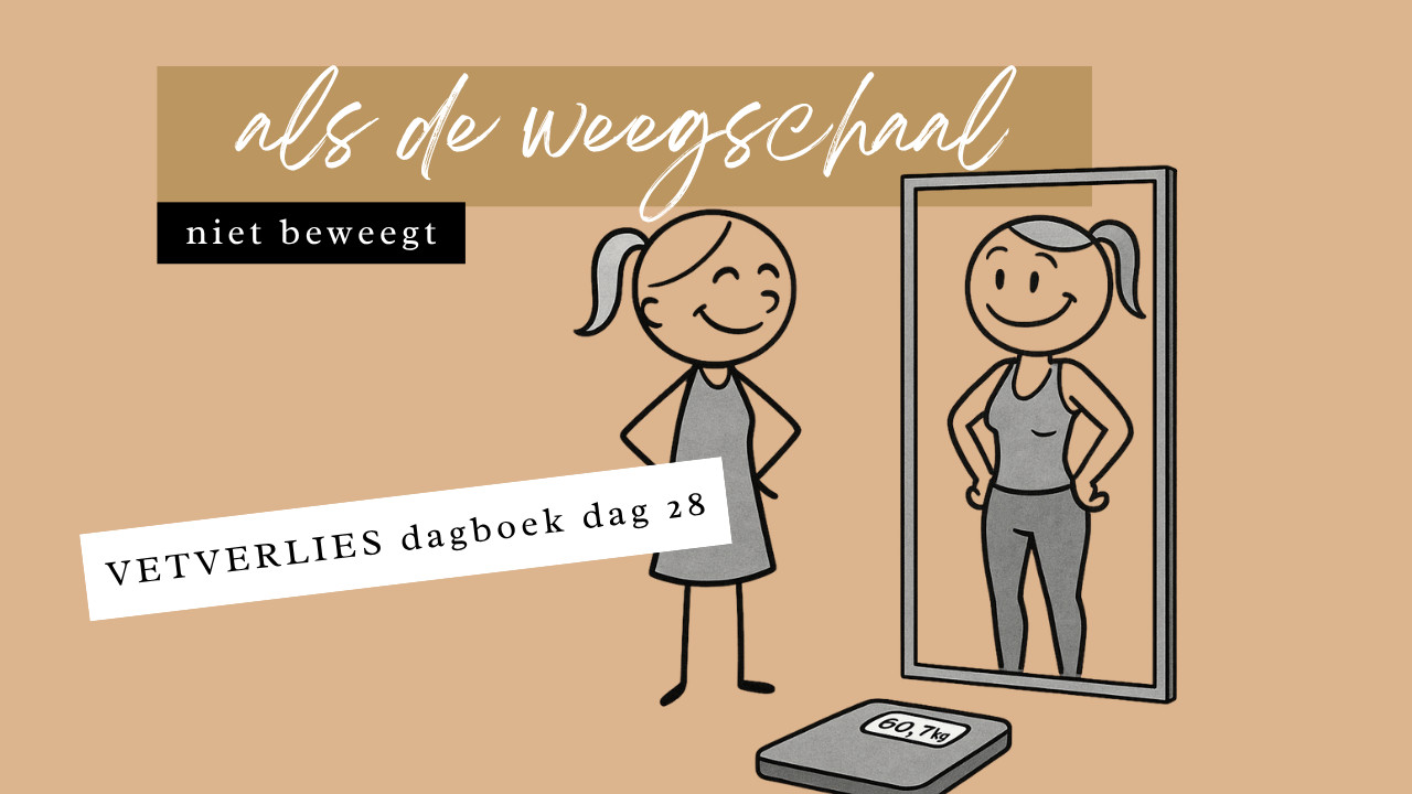 Vetverlies Dagboek 50+ - Dag 28 : resultaten week 4