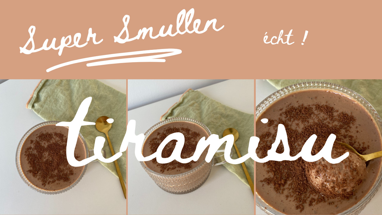 🍰 Eiwitrijke Tiramisu