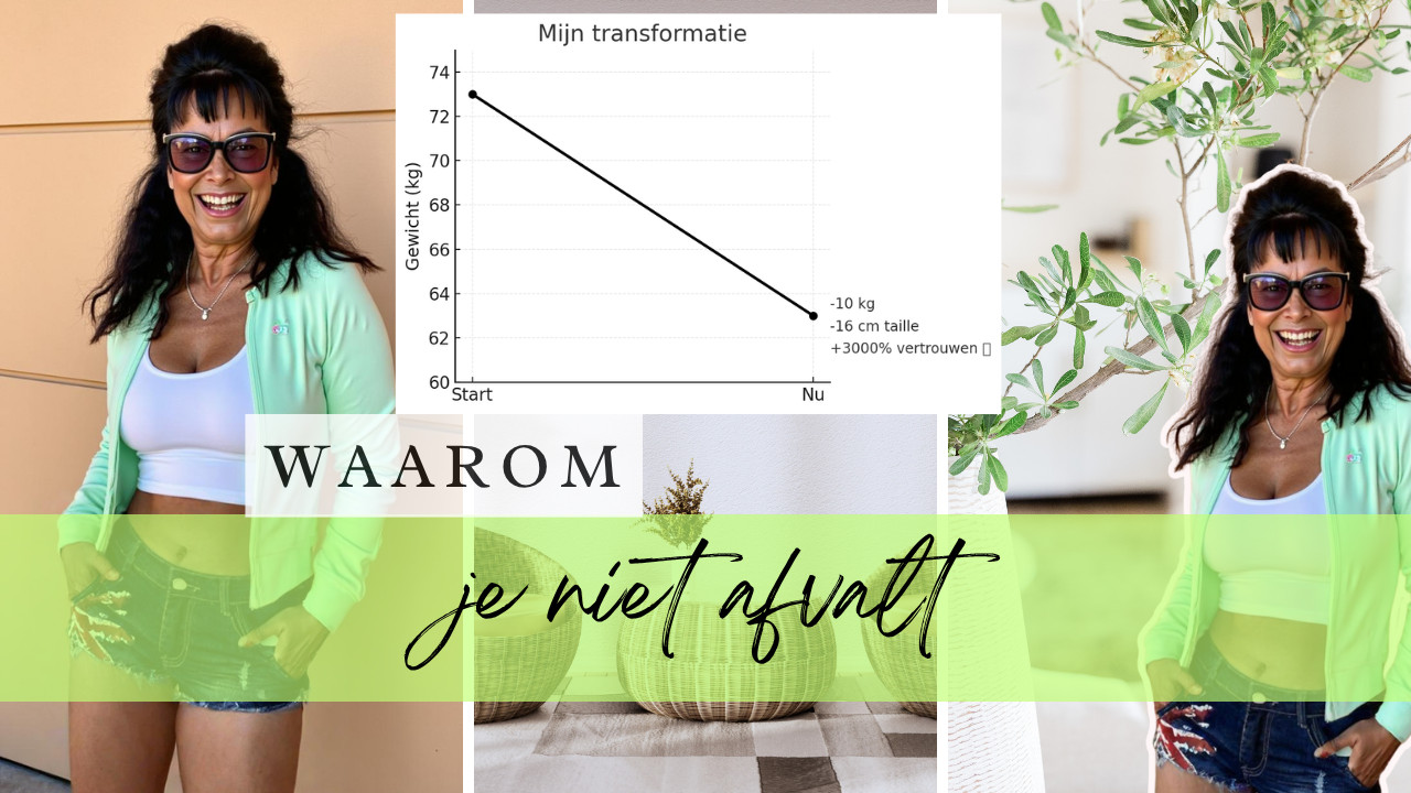 Waarom je niet afvalt 