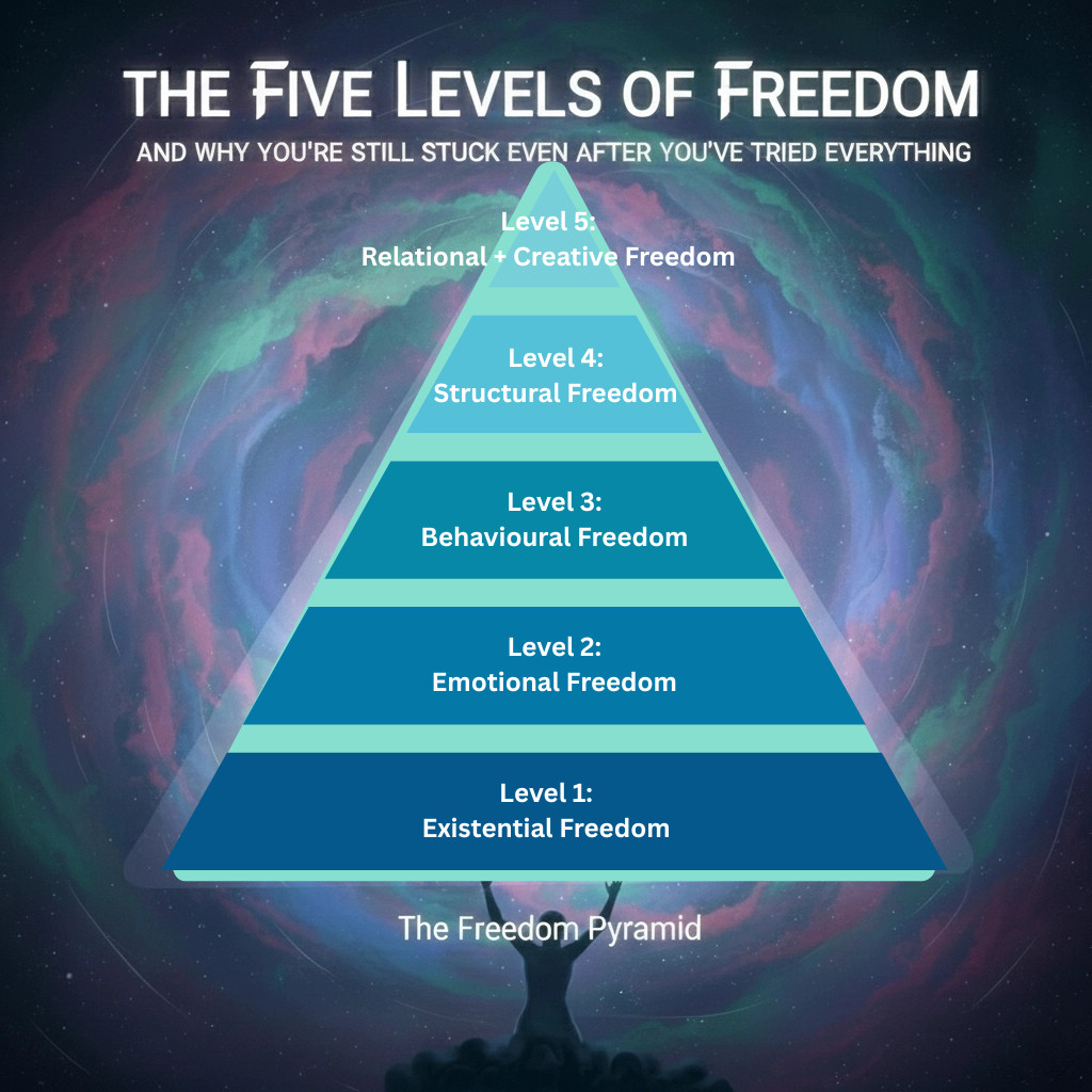 The five levels of freedom (and why you're still stuck even after you've tried everything)