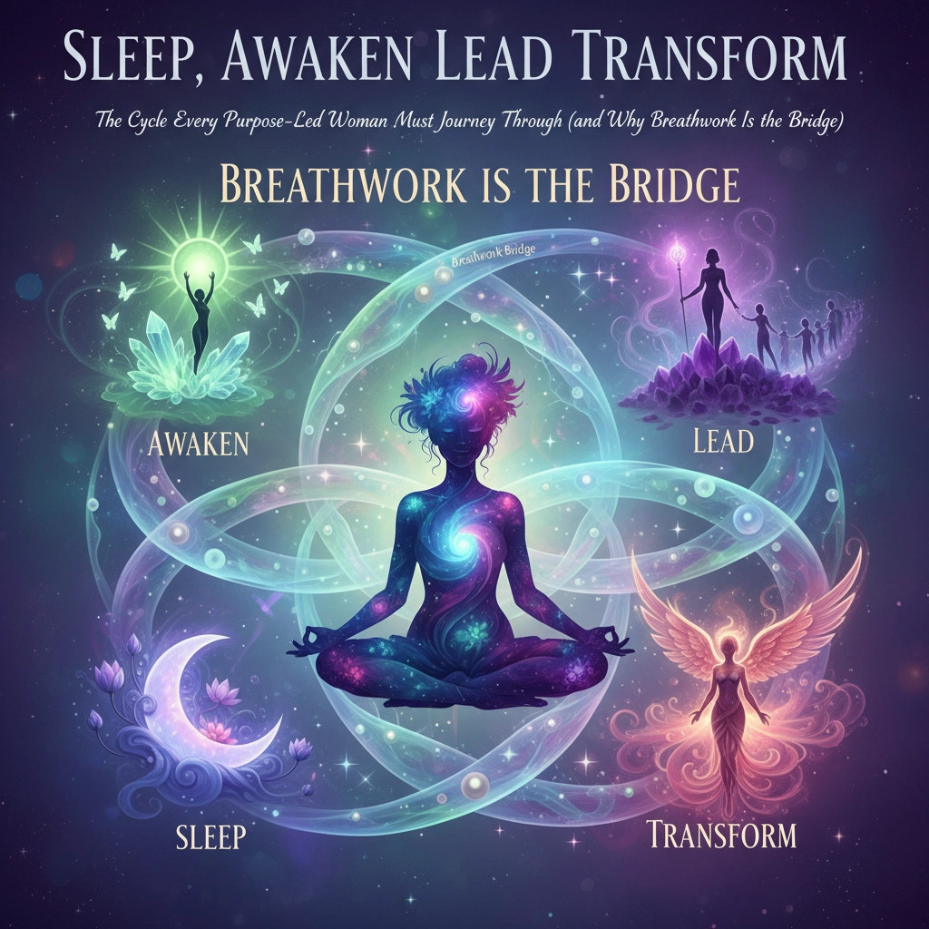 Sleep, Awaken, Lead, Transform: The Cycle Every Purpose-Led Woman Must Journey Through