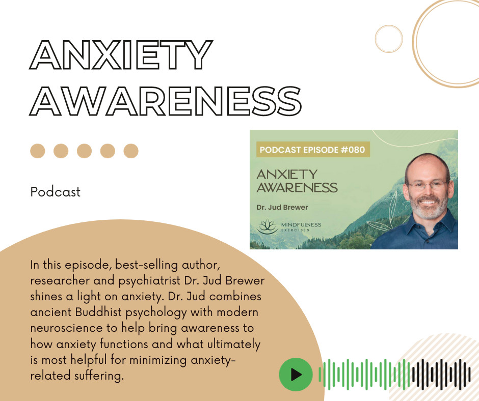 Anxiety Awareness Podcast with Dr. Jud Brewer