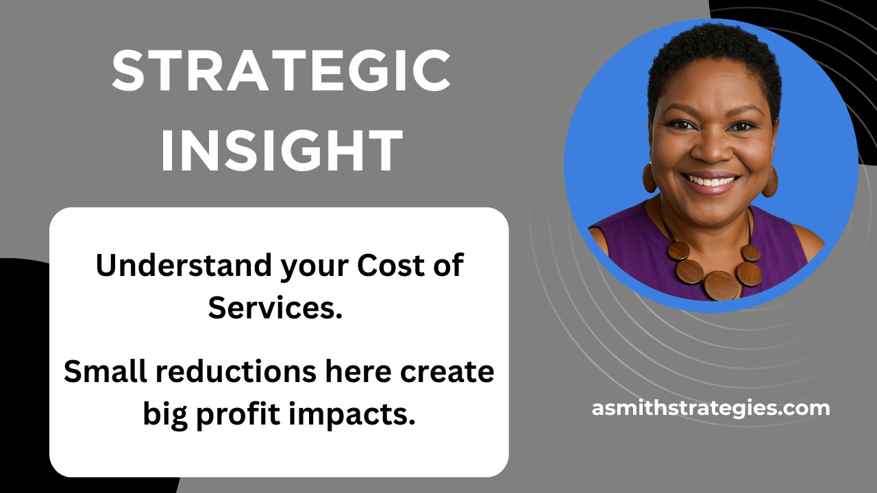 The Hidden Key to Profitability: Mastering Your Cost of Services