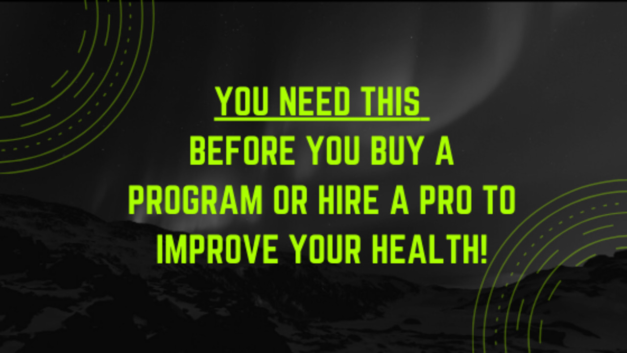 Before You Buy a Program or Hire a Professional