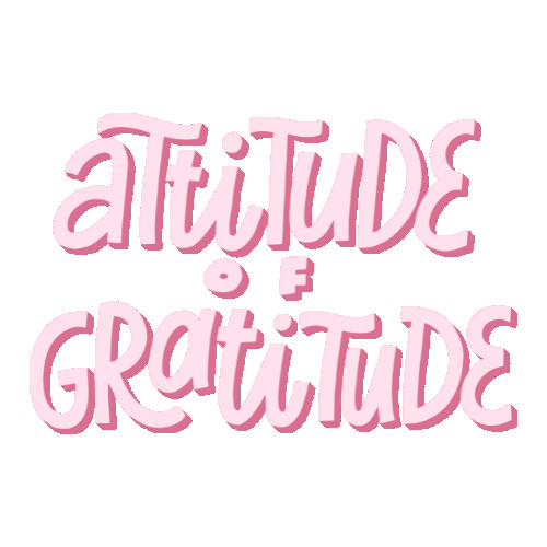 Attitude of gratitude 