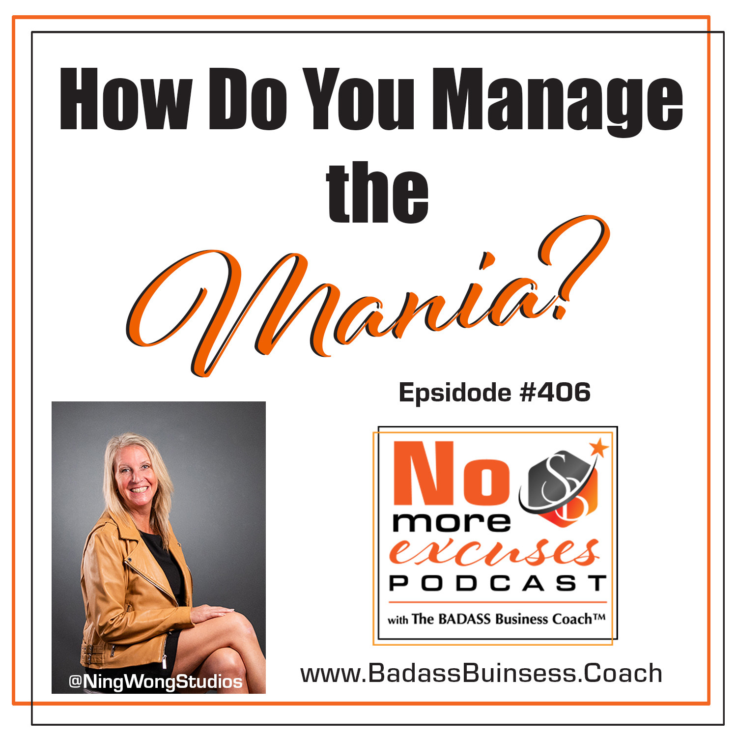 Podcast #406: Managing the Mania of Business Ownership