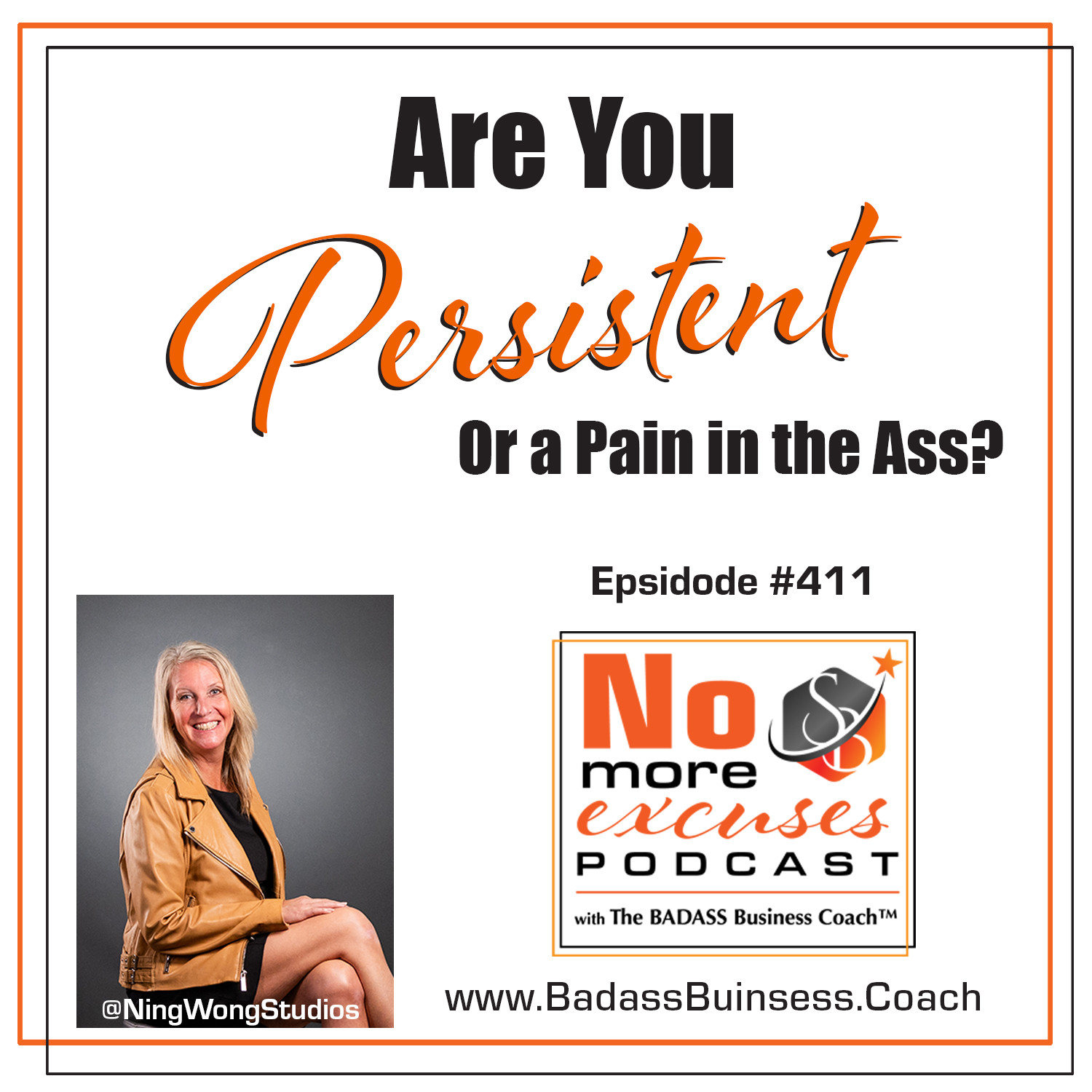 Podcast #411: Are You Persistent or a Pain In the Ass?
