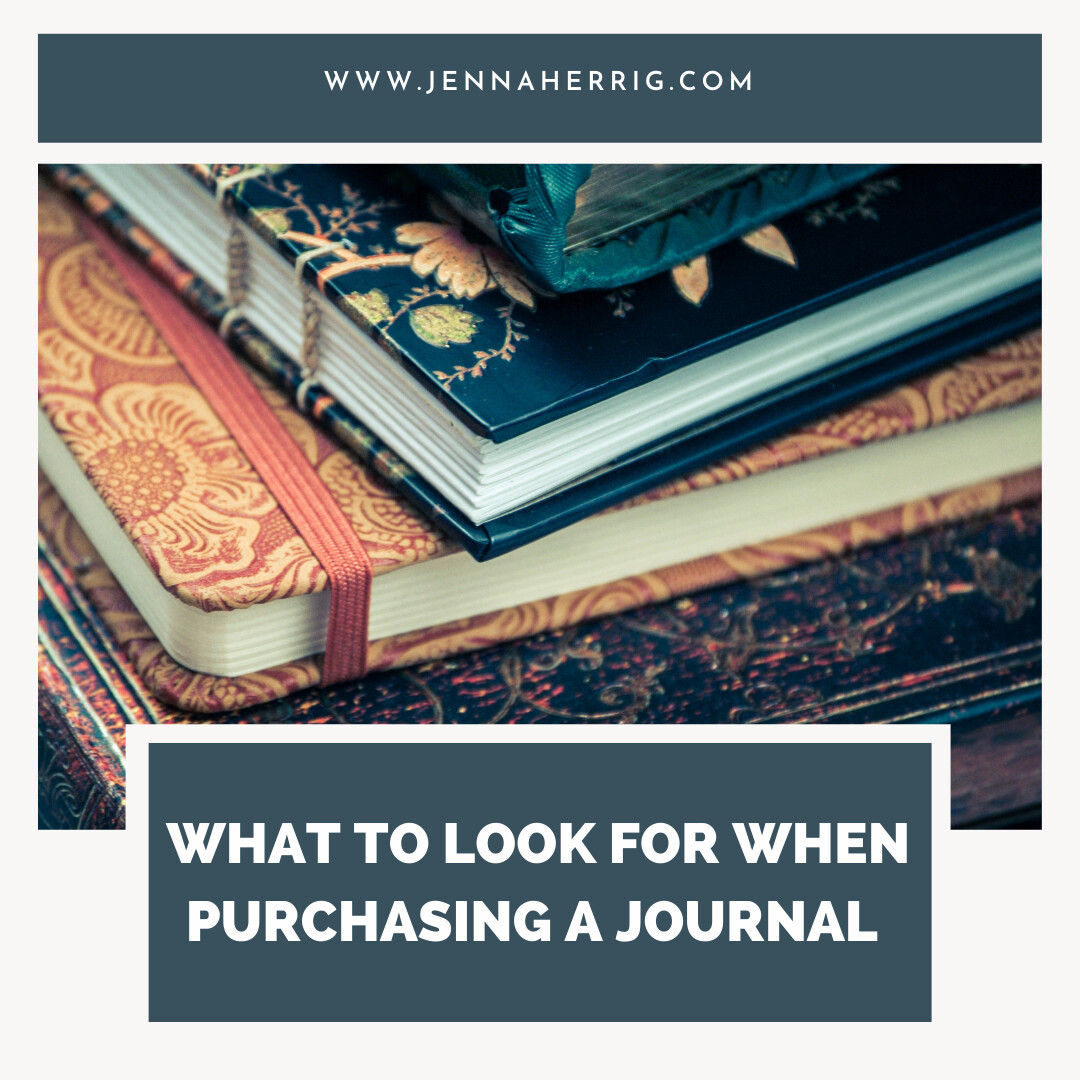 What to Look for When Purchasing a Journal