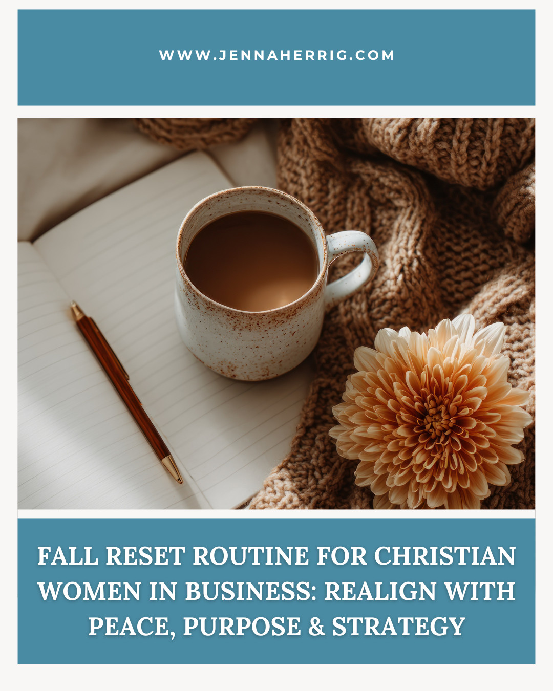 Fall Reset Routine for Christian Women in Business: Realign with Peace, Purpose & Strategy