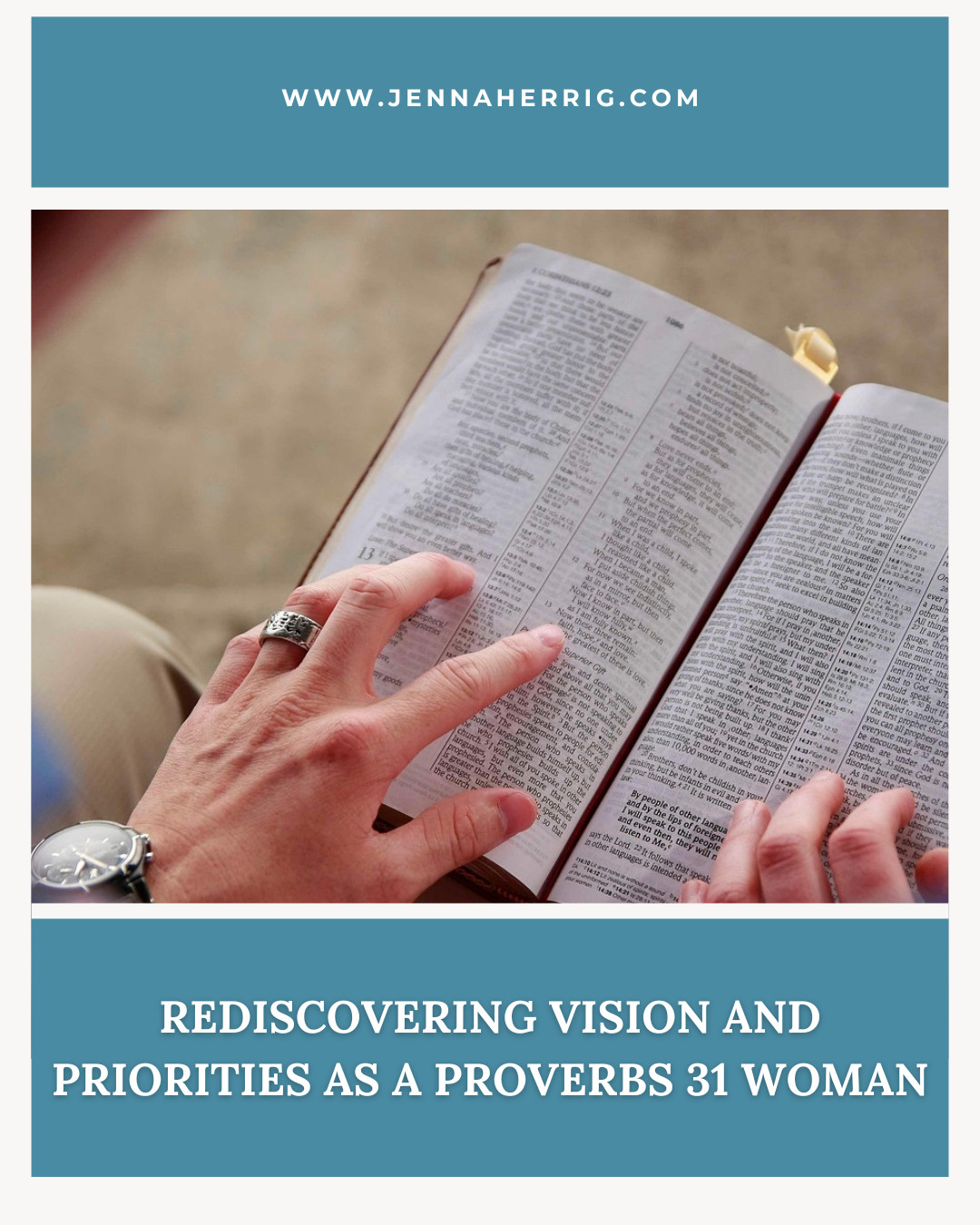 Rediscovering Vision and Priorities as a Proverbs 31 Woman