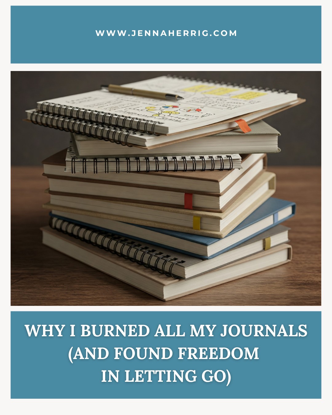 Why I Burned All My Journals (And Found Freedom in Letting Go)