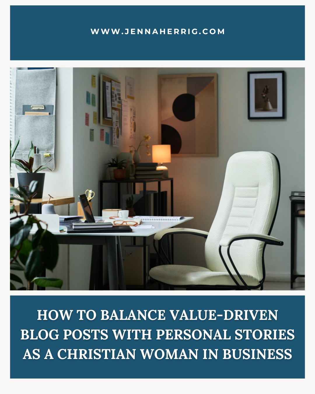 How to Balance Value-Driven Blog Posts with Personal Stories as a Christian Woman in Business