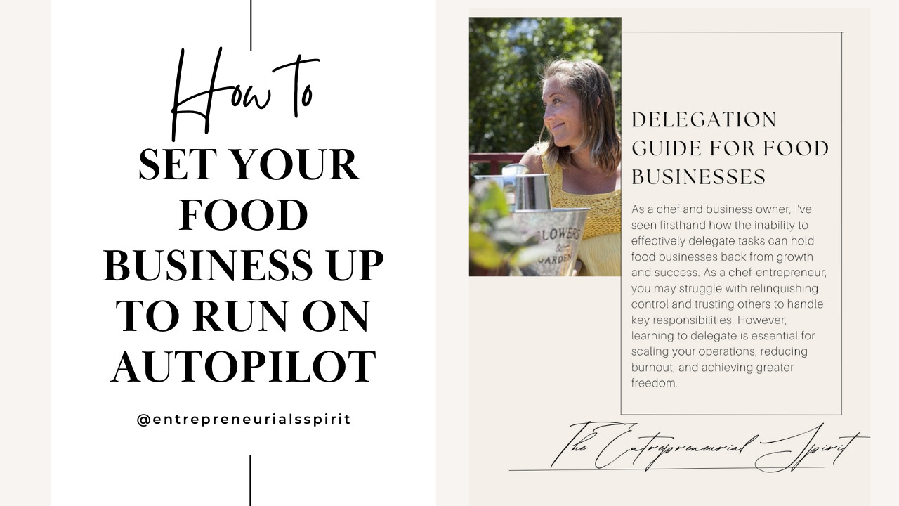 Automate Your Food Biz:  5 Steps to Run Your Restaurant, Food Truck or Culinary Venture on Autopilot