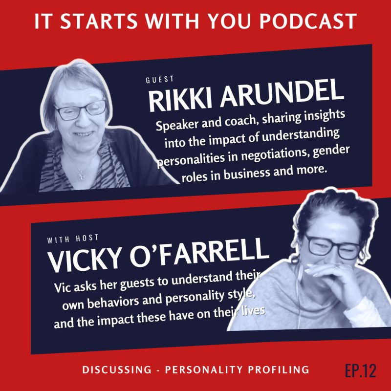 Interview with Vicky O'Farrel on "It Starts With You" Podcast