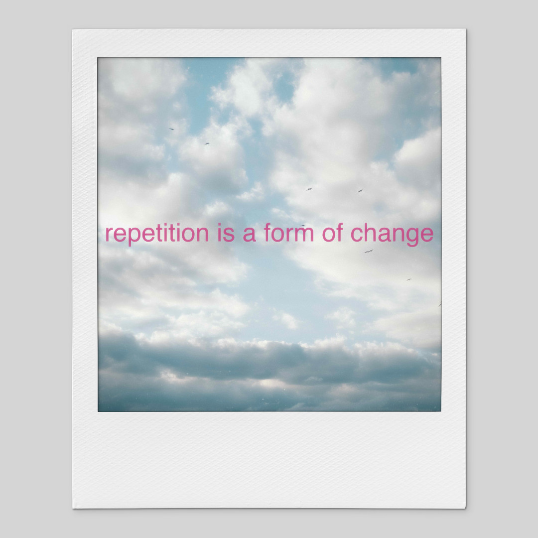 Repitition is a form of change: An observation about pattern, repetition & specificity