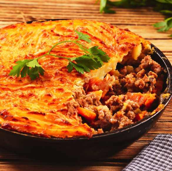 Sweet Potato Lentil Shepherd's Pie