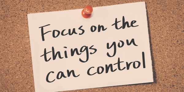 What's In Your Control? Spending Your Energy Wisely!