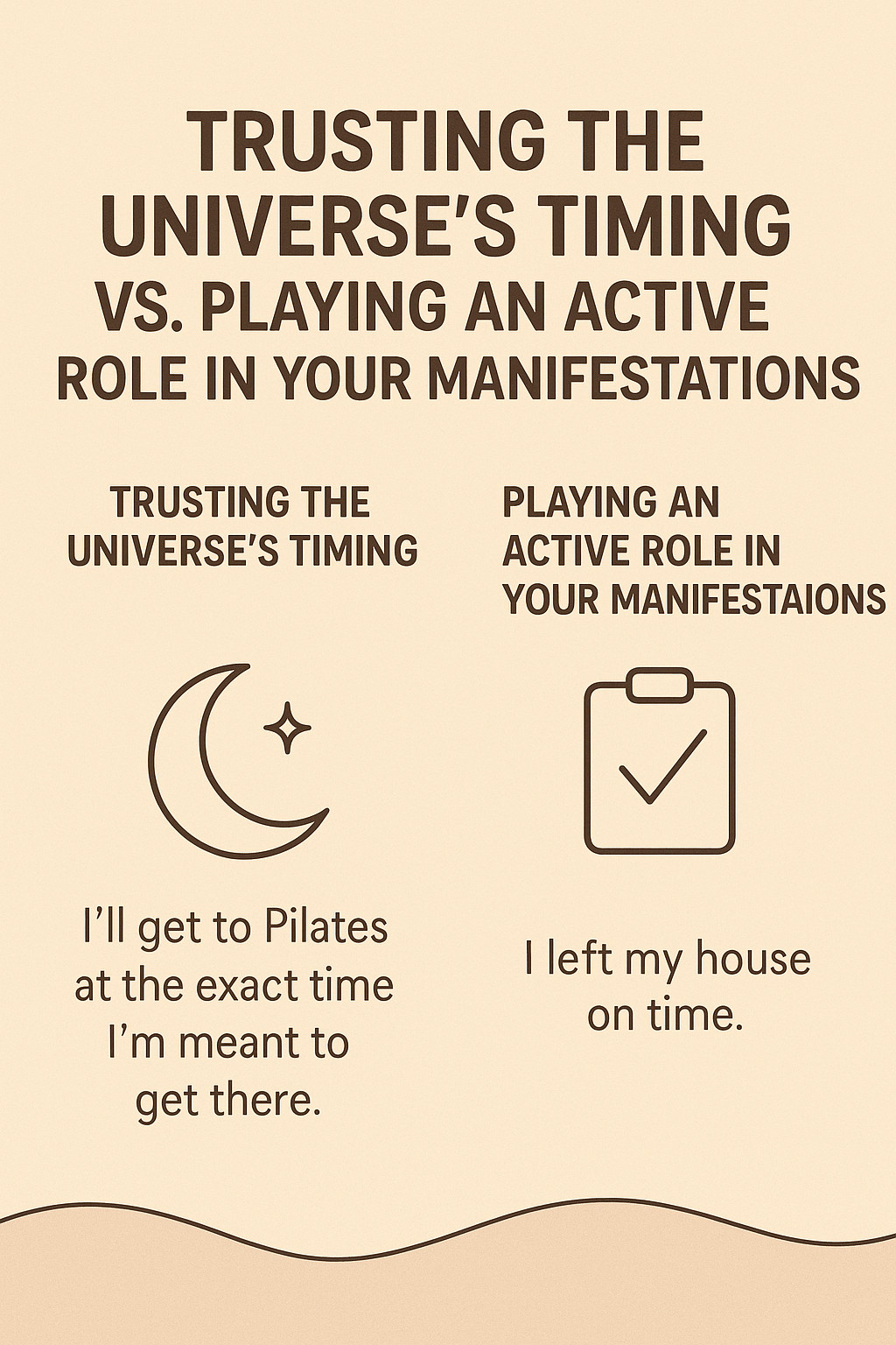 Trusting the Universe’s Timing vs. Playing an Active Role in Your Manifestations