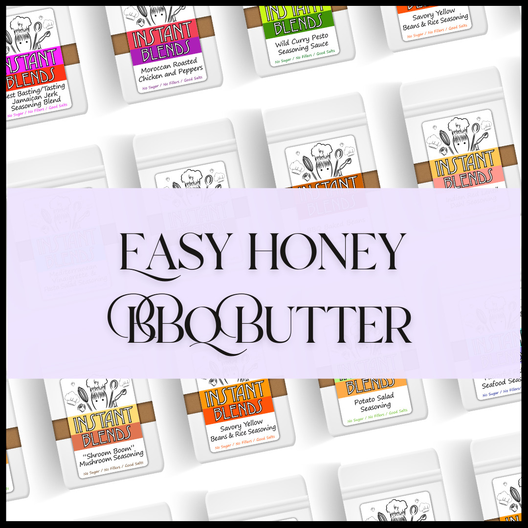 Easy One Love Honey BBQ Butter: The Ultimate Flavor Boost for Grilled Meats, Broiled Veggies & More!