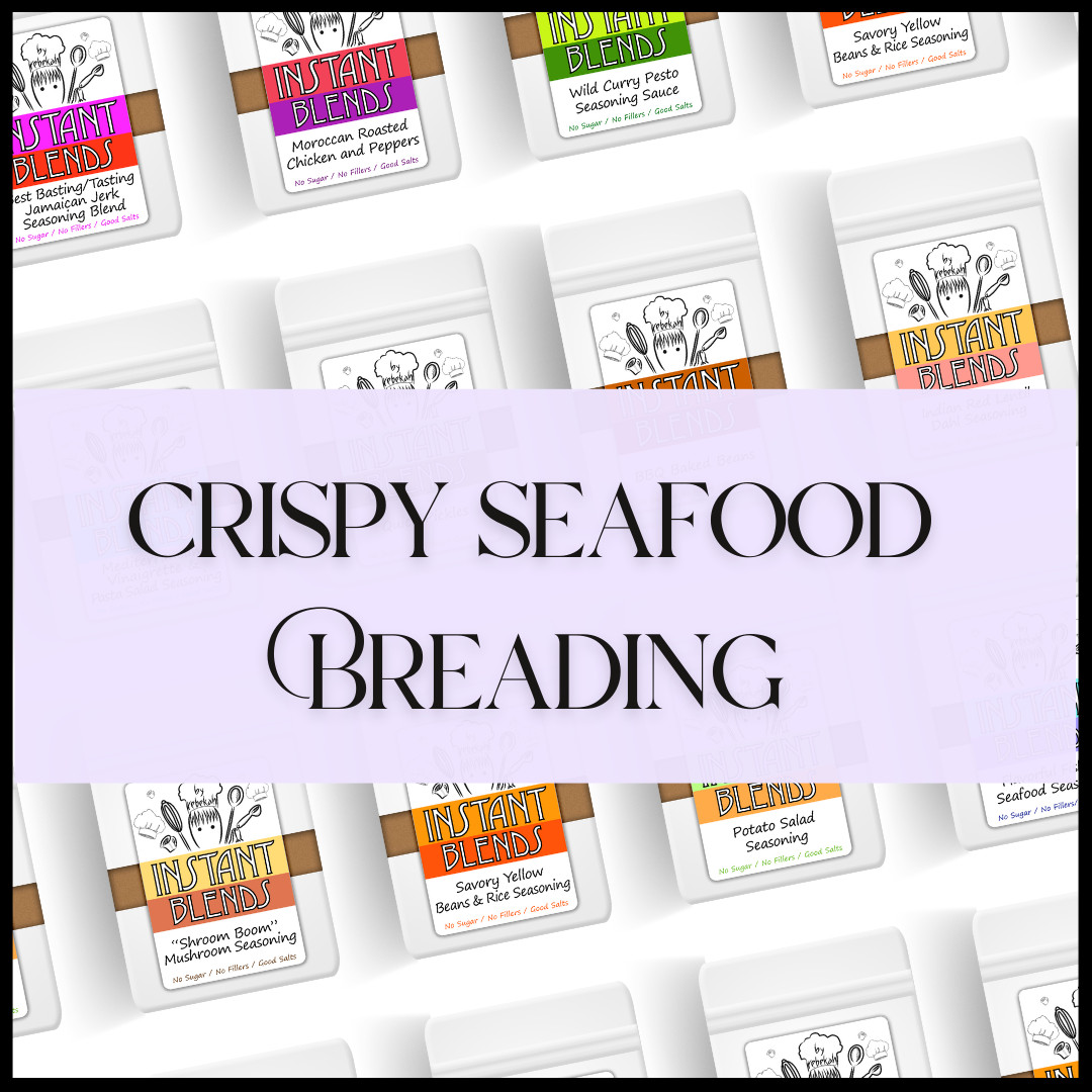 Crispy Seafood Breading: Elevate Your Protein with Flavorful, Crunchy Perfection!