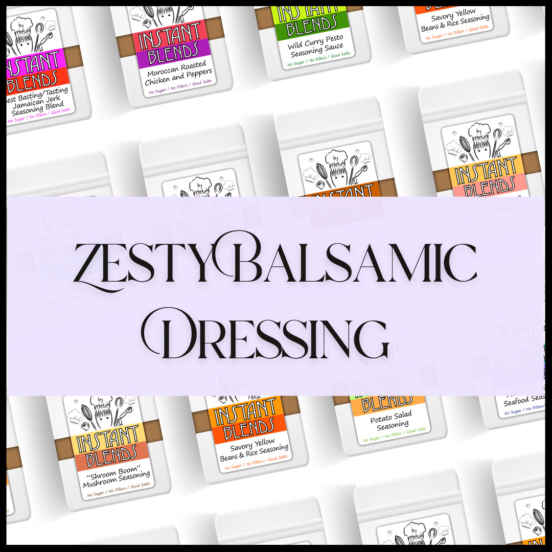 Transform Your Cooking with Our Zesty Balsamic Dressing & Marinade