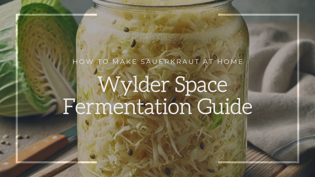 How to Make Sauerkraut at Home | Wylder Space Fermentation Guide