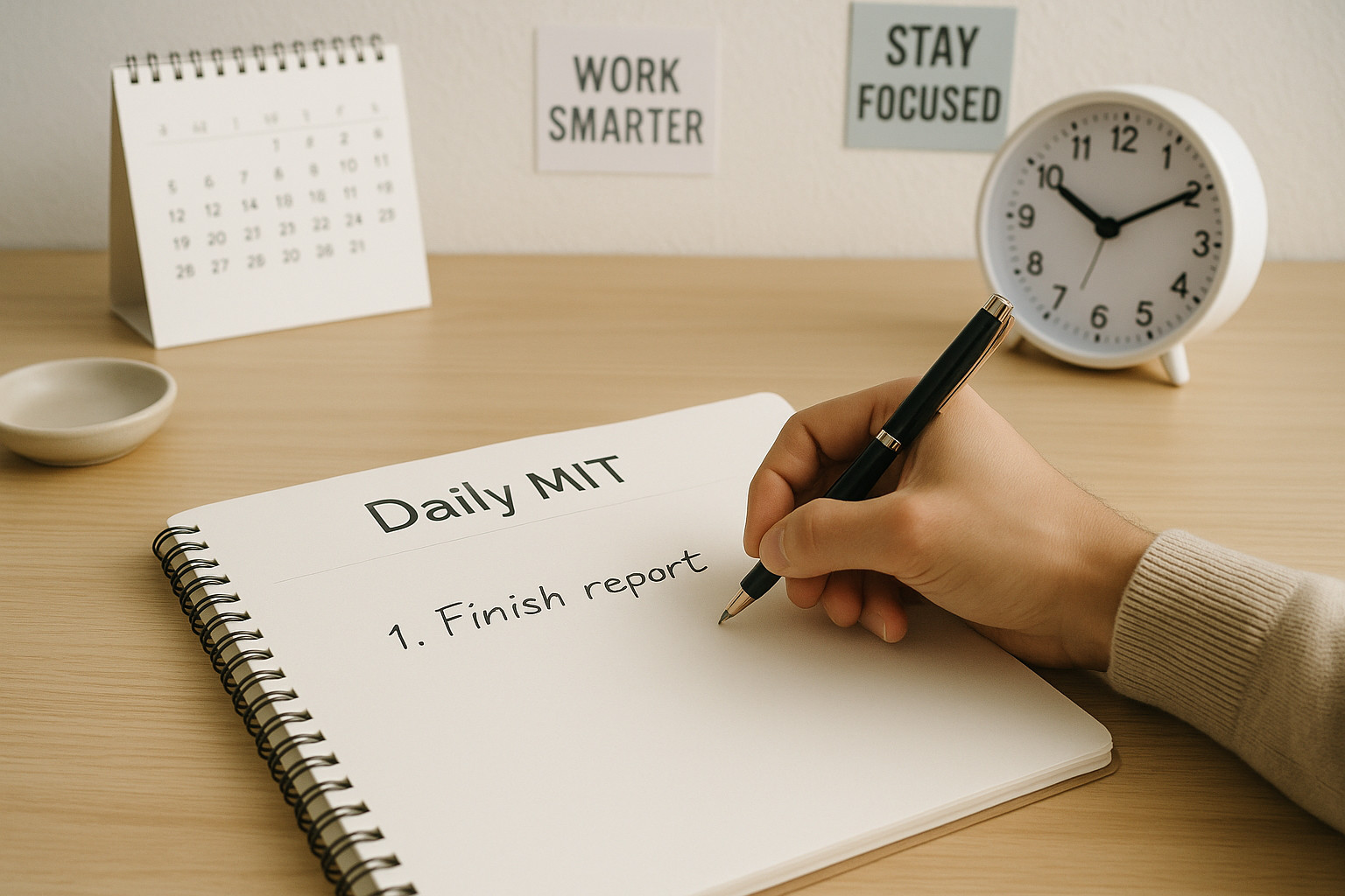 Tweak-A-Week: Tweak #12: Set a Daily MIT (Most Important Task)