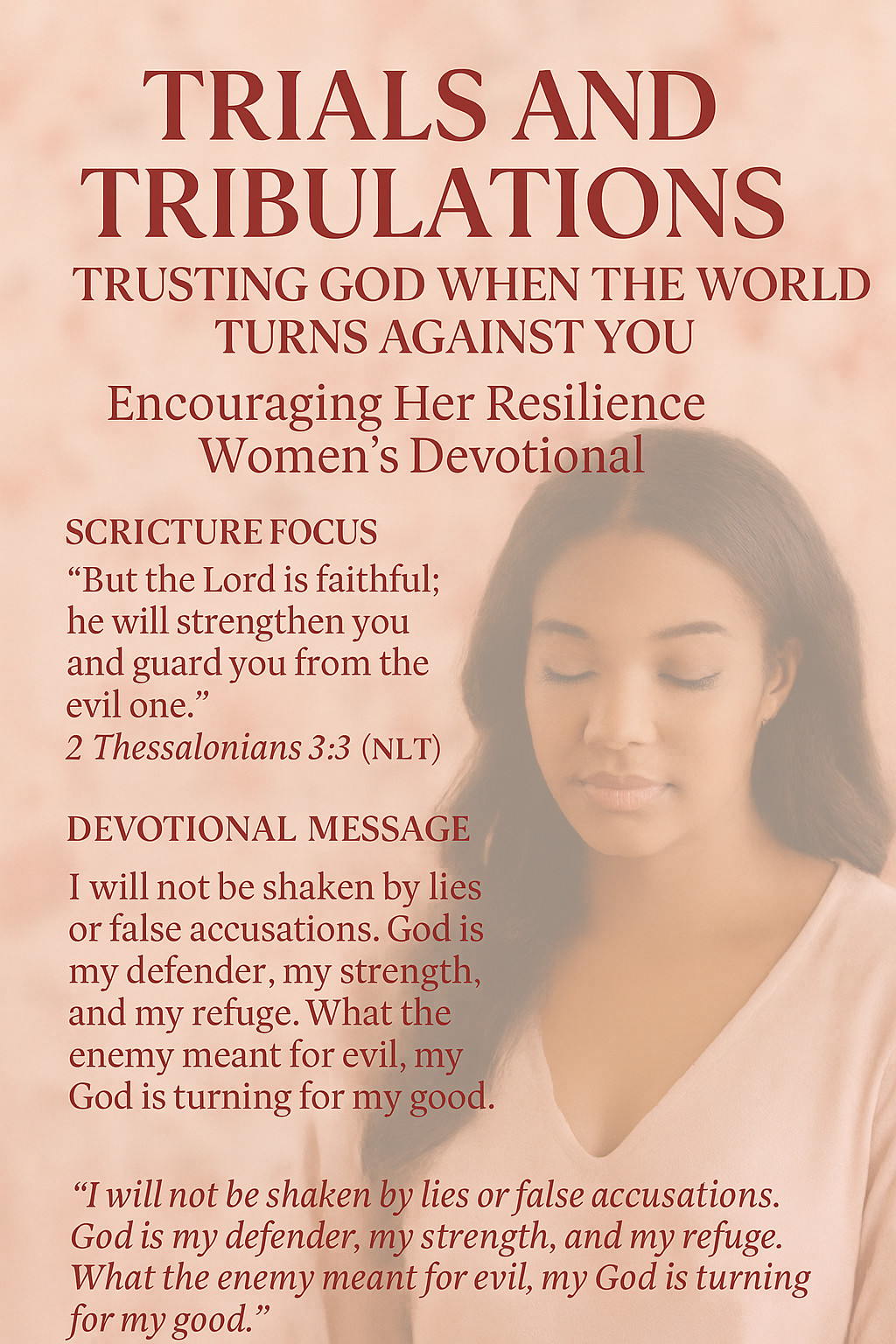 Trials and Tribulations: Trusting God When the World Turns Against You