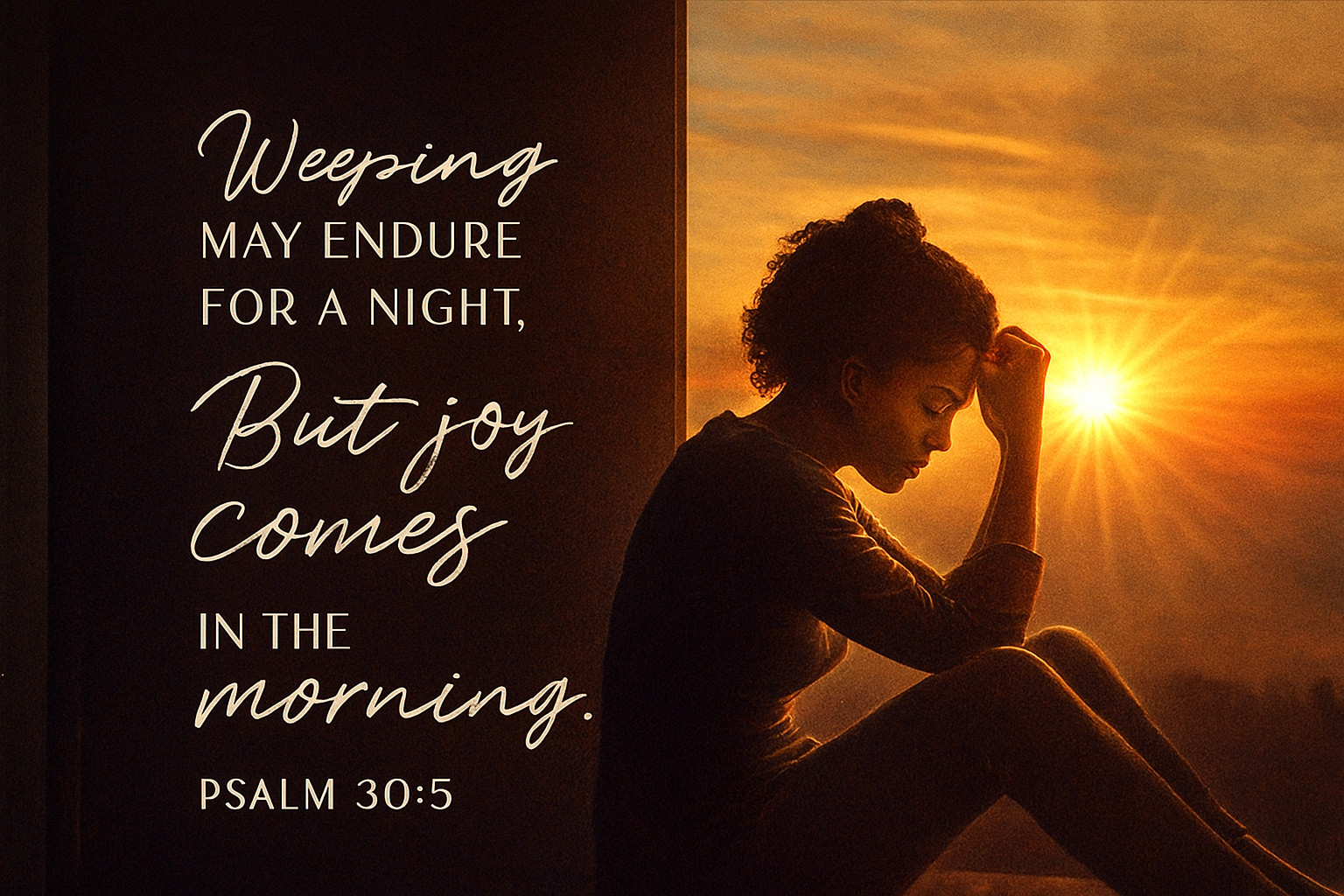 Weeping May Endure for a Night, But Joy Comes in the Morning