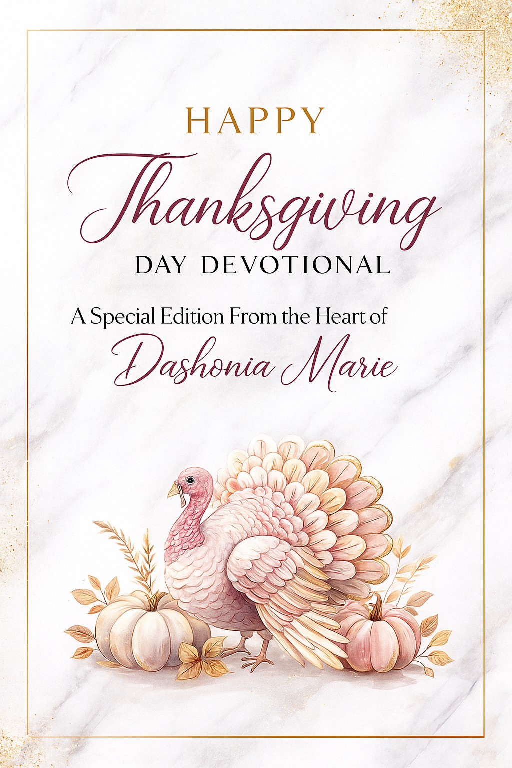 SPECIAL THANKSGIVING DAY DEVOTIONAL