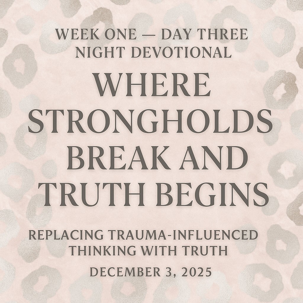 When Trauma Shapes Your Thoughts, But God Reshapes Your Identity